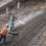 Stabilization Guniting using advanced methods for slope protection and structural stabilization in challenging environments